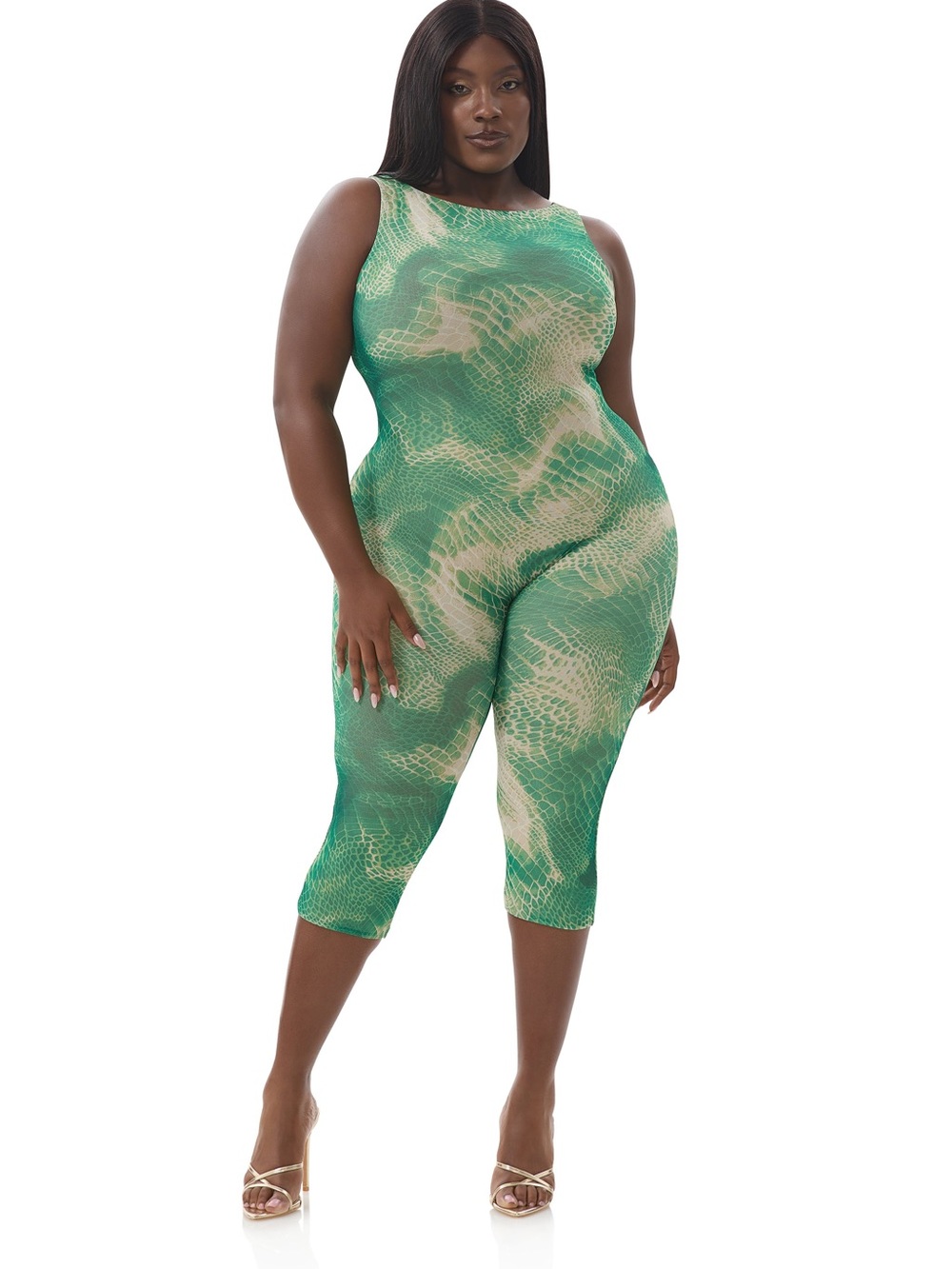 AFRM Talia Catsuit in Size 1X - Picture 2 of 7